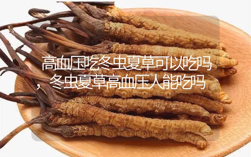 高血壓吃冬蟲夏草可以吃嗎？冬蟲夏草高血壓人能吃嗎？